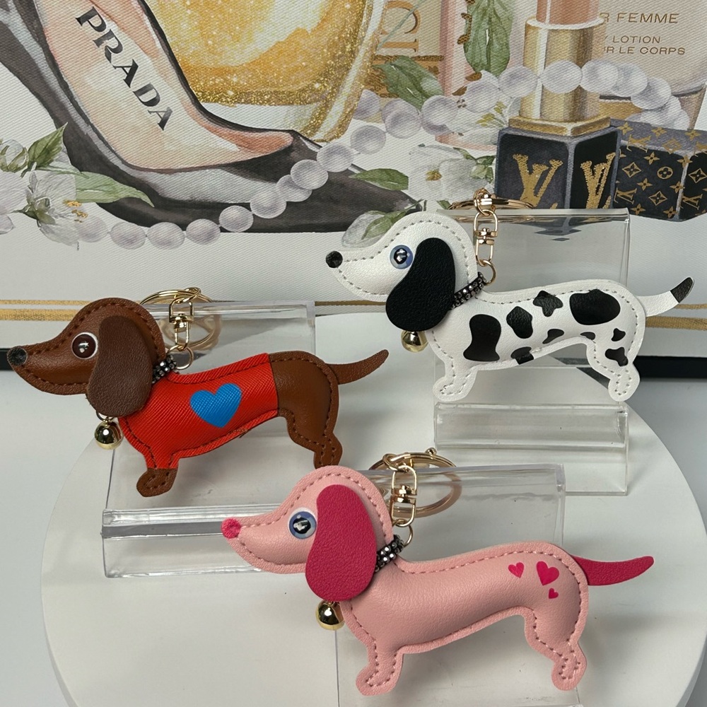Last 1 ‼️ Pink Dachshund Keychain/Bag Charm 🐾 - Picture 4 of 10